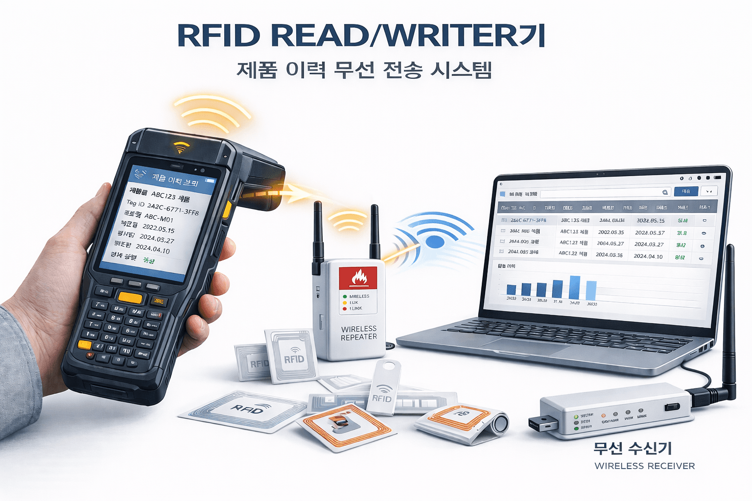 RFID 무선 데이터 전송 시스템